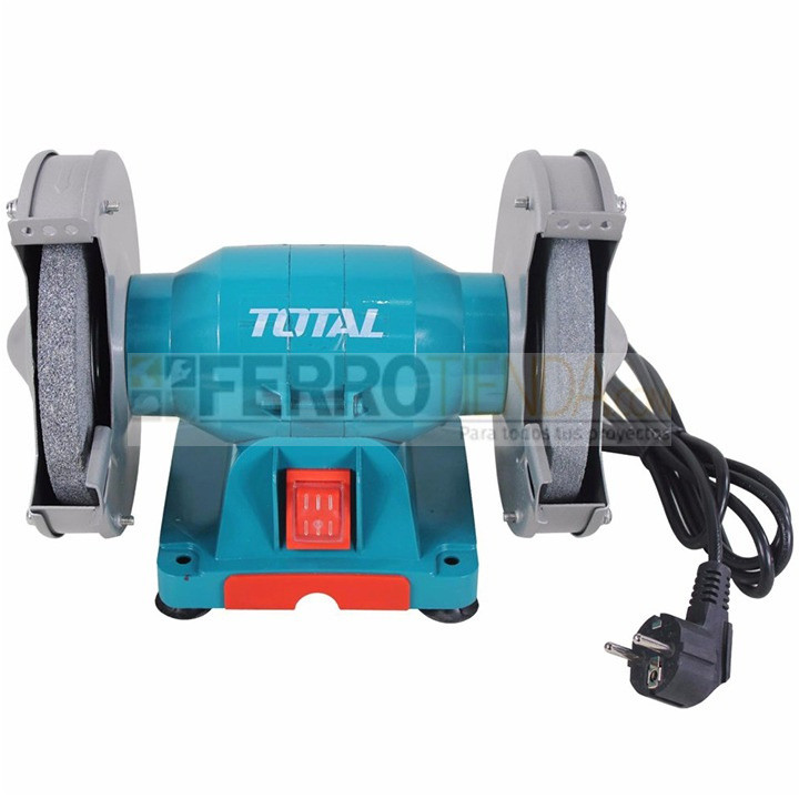 Esmeril de Banco 6'' TOTAL 150w 1/5HP 2950 rpm - Ferrotienda.com