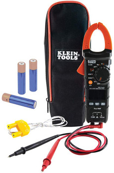 Klein Tools CL800 medidor de pinza digital de 600 amperios AC/DC.
