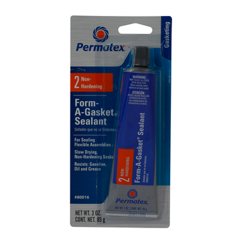 * Secado lento.
* Sellador no endurecedor, diseñado para empaques de sellado de grietas y partes estampadas.
* Permite el desarmado fácil.
* Resiste fluidos comunes y combustibles.
* Use dónde el sellado es más importante que la adhesión.