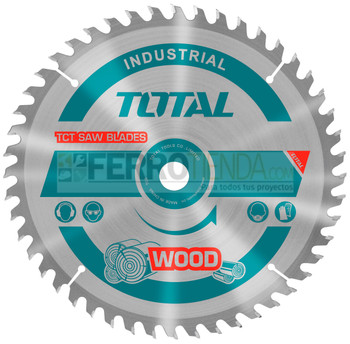 Disco dentado Industrial TOTAL 10'' TCT 60 dientes p/madera