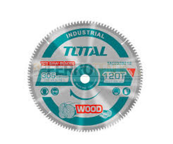 Disco dentado Industrial TOTAL 12" TCT 120 dientes p/aluminio