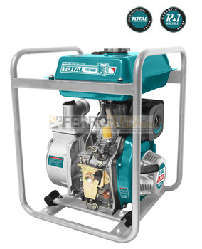 Bomba de Agua a Diesel p/Riego Industrial TOTAL 4.8HP 2" IVA CERO