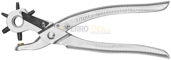 Perforadora de cuero TOTAL 2.5mm hasta 5mm