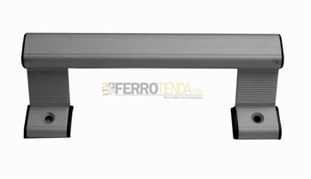 TIRADERA LARGA DE ALUMINIO SILVER YY-DH6312 8"