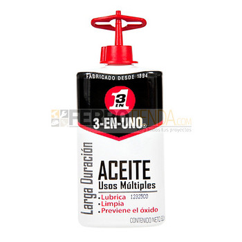 Aceite multiusos 3 en 1