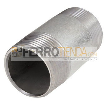 Neplos galvanizados de 2 pulgadas