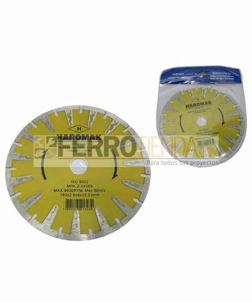Disco de corte T para granito HAROMAK