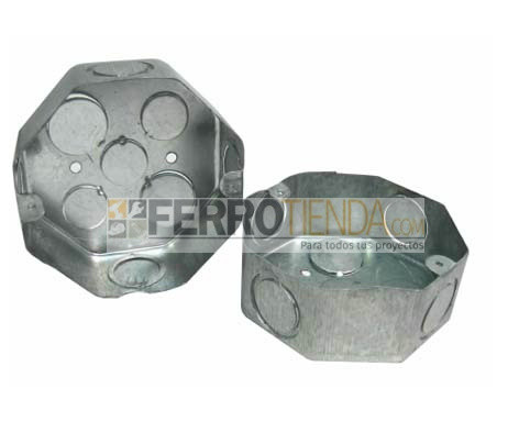 Cajetin octogonal grande reforzado nacional 