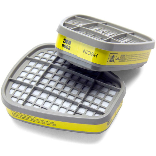 KIT Filtro 3M  6003  en kit (Pre-filtro  N95 y retenedores)