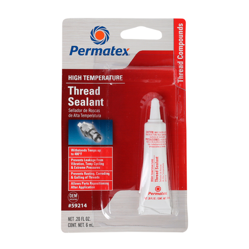 * Cierra y sella los montajes enhebrados.
* Resiste goteo, filtración, derrame y aflojamiento por vibración, humedad, fluidos hidráulicos y combustibles diésel.
* Lubrica cuerdas para un fácil ensamble y desensamble.
* No se deshilacha ni se desgasta como la cinta de teflón.
* Las partes pueden ser reposicionadas después de 4 hrs. de la aplicación.
* Contiene PTFE.