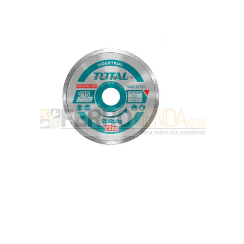 Disco Diamantado continuo Basico TOTAL 4 1/2"x7/8" camada 5mm