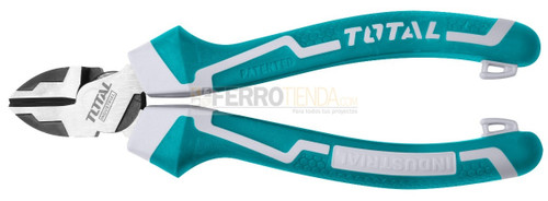 Alicate cortafrio m/Largo Caucho Industrial TOTAL 7''