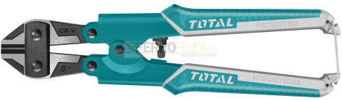 Mini cizalla Corta Perno Industrial 8'' TOTAL mango Antideslizante