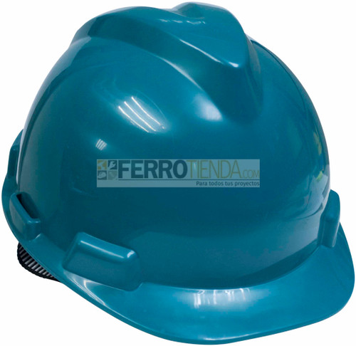 Casco de Seguridad c/Turquesa TOTAL Material PP