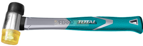 Martillo Cabeza de Goma y caucho m/Fibra TOTAL 40 mm