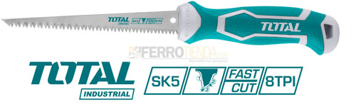 Serrucho p/yeso Industrial TOTAL 6" 8 DPP