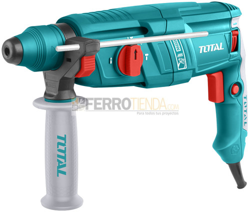 Rotomartillo SDS plus TOTAL 800 W 0-1200 rpm electrico