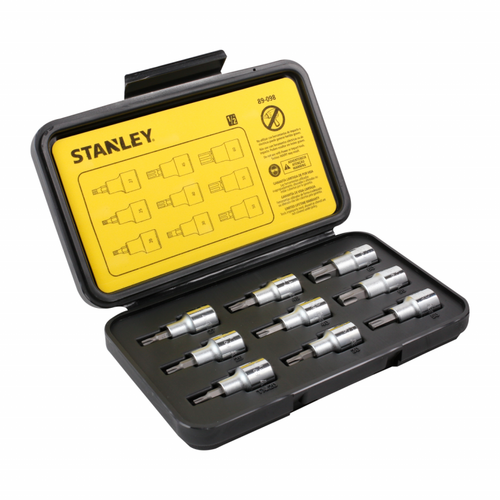 JGO DADOS TORX 1/2 “STANLEY” 89098 9 PZ
