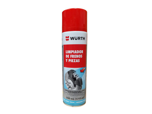 LIMPIADOR DE FRENOS - PARTES Y PIEZAS SPRAY 500ML WURTH