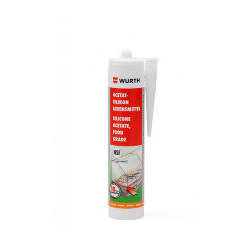 SILICONA TRANSPARENTE NSF 310 ML WURTH