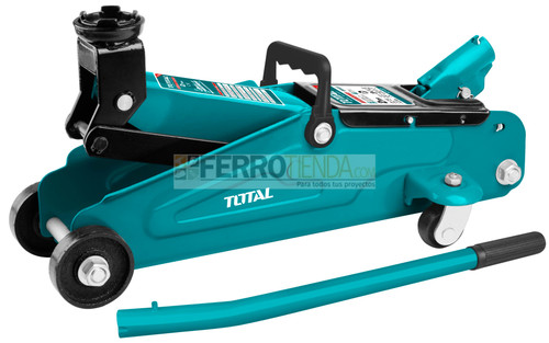 Gato Hidraulico Industrial TOTAL 2 Ton tipo lagarto