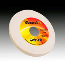 RUEDAS PARA ESMERIL 6" X 1" X 1¼" - 150 X 25 X 31.75mm AA46   EN OXIDO DE ALUMINIO BLANCO ( AA ) INOX