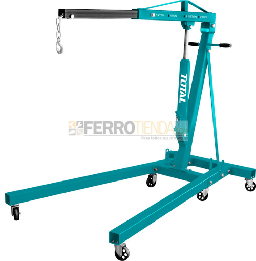 Gato hidraulico Industrial TOTAL 2 ton. t/pluma para motor