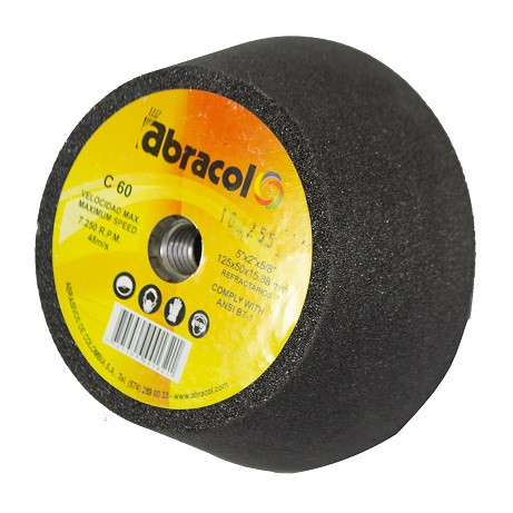 COPAS TIPO 11    5" X 2" X 5/8" - 125 X 50 X 15.88mm C-150  EN CARBURO DE SILICIO NEGRO( C )