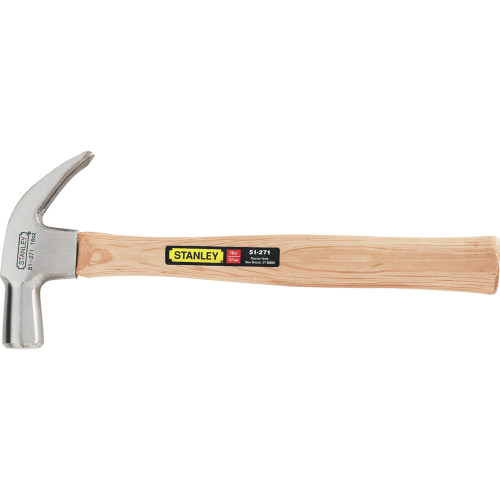 Martillo carpintero o de uña con mango de madera 