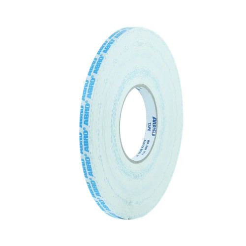 CINTA ESPUMA BLANCA DOBLE FAZ  ABRO 12MM Y 18MM (5MTS Y 25 MTS)