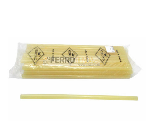BARRA SILICON AMARILLO P MADERA STRONG 96° C-157-11.2mm