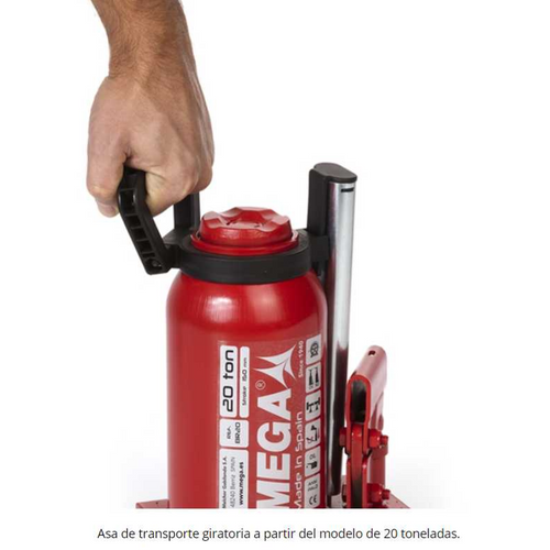 Gata hidráulico MEGA estándar 20 toneladas