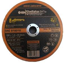 Disco corte Gladiator DCA 811516 4 1/2 x 1/16 x 7/9