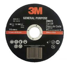 Disco corte 3M 9 x 1/8 x 7/8