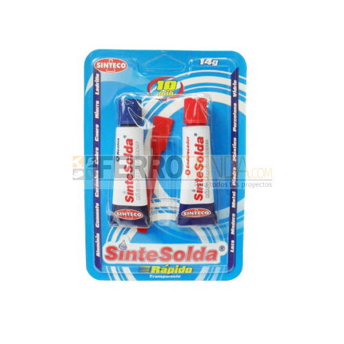 Sintesolda Rápido Transparente 10 minutos