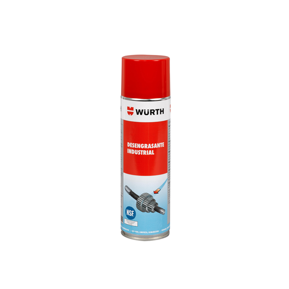 DESENGRASANTE INDUSTRIAL NSF SPRAY 500ML WURTH