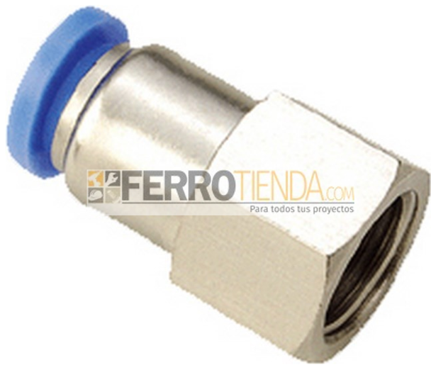 ADAPTADOR MANGUERA - ROSCA HEMBRA NPT RÁPIDA 