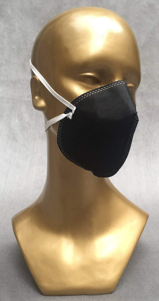 MASCARILLA DESECHABLE MICRO NEGRA # 2020