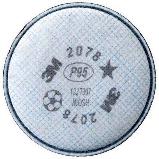 Filtro 3M® 2078 para Particulas y Niveles Molestos de Ozono, Gases y Vapores. NIOSH P95.
