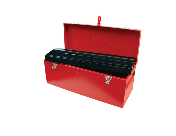 CAJA METALICA DE 24 5/8" X 9 5/8" CON BANDEJA METALICA