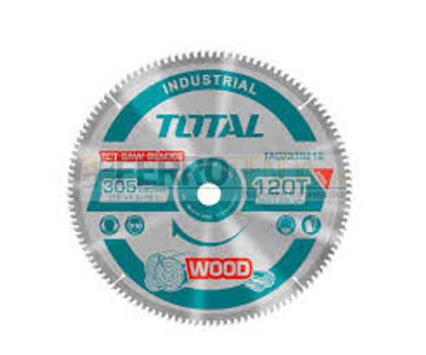 Disco dentado Industrial TOTAL 12" TCT 120 dientes p/aluminio