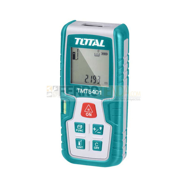 Medidor de distancia laser TOTAL 0,20 - 40 mts