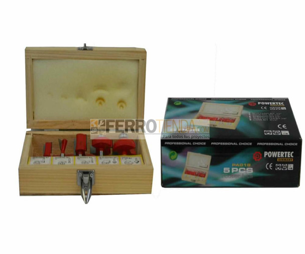 FRESADORA PARA TUPI 5PCS MU 140832