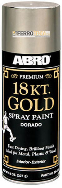 Pintura En Aerosol Oro 18 Kt. Premium