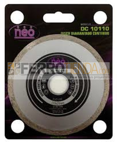 Disco diamante continuo  NEO  4 1/2
