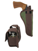 Woodland Green Outside the Waistband Holster + Speed-loader Pouch for 6-8" Revolvers