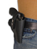 Black Leather Belt Clip OWB Holster for CHARTER ARMS 22 327 38 357 right