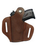 Brown Leather Pancake Holster for Beretta Jetfire Bobcat right