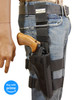 Tactical Leg Holster for RUGER GP100 right