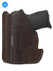 Brown Leather Pocket Holster for Kimber Micro 9mm